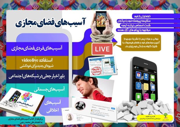 مجموعه سه جلدی راهنمای مصور کابری فضای مجازی منتشر شد